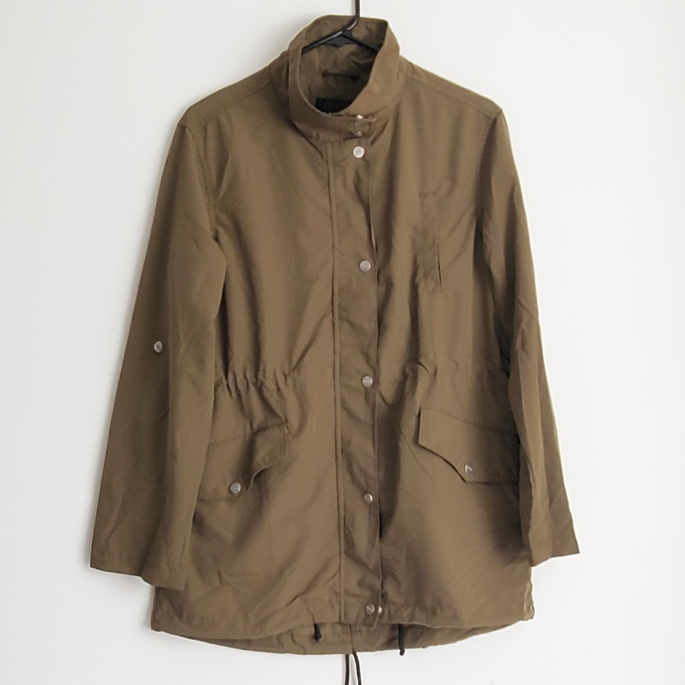 Sanctuary Lightweight Olive Utility Jacket Small - Picture 4 of 8